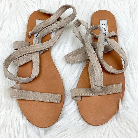 Steve Madden Gabrielle Grecian Ankle Wrap Sandal - Picture 4 of 9